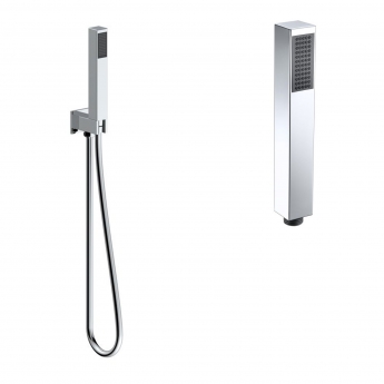 Signature React Thermostatic Dual Concealed Mixer Shower with Shower Kit + Fixed Shower Head - Chrome