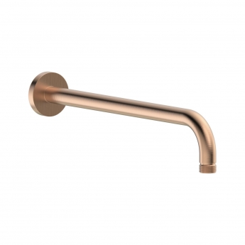 Signature Reflex Thermostatic Triple Concealed Mixer Shower with Shower Kit + Fixed Shower Head - Brushed Bronze | Product Image