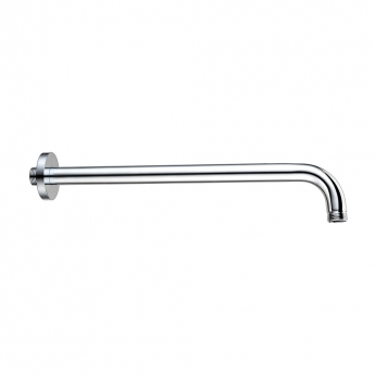 Signature Reflex Round Wall Mounted Shower Arm 320mm Length - Chrome