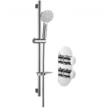 Signature Reform Dual Concealed Mixer Shower with Shower Kit - Chrome