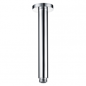Signature Round Ceiling Mounted Shower Arm 180mm Length - Chrome