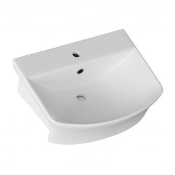 Signature Indus Semi-Recessed Basin 500mm Wide - 1 Tap Hole