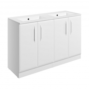 Signature Scribe 1200mm 4-Door Floor Standing Vanity Unit