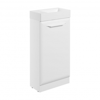 Signature Scribe 400mm 1-Door Floor Standing Vanity Unit