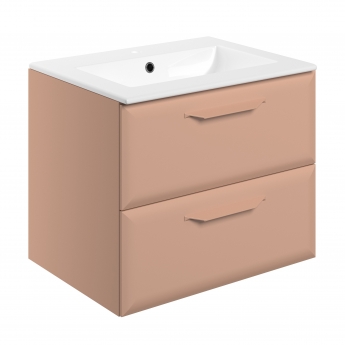 Signature Scribe 600mm 2-Drawer Wall Hung Vanity Unit | Product Image