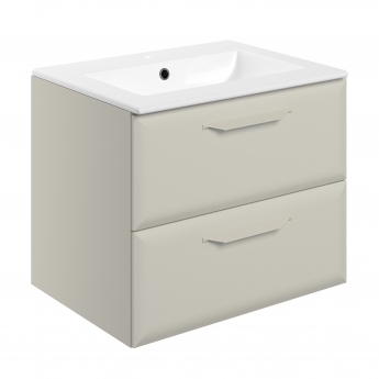 Signature Scribe 600mm 2-Drawer Wall Hung Vanity Unit | Product Image