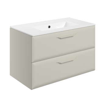 Signature Scribe 800mm 2-Drawer Wall Hung Vanity Unit