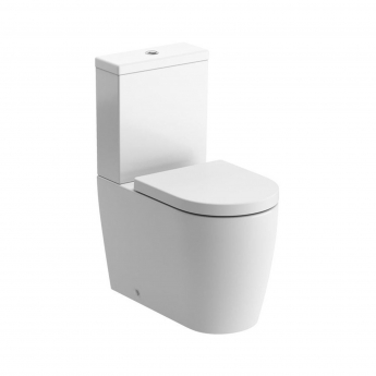 Signature Select Fully Shrouded Close Coupled Toilet with Push Button Cistern - Soft Close Seat | Product Image