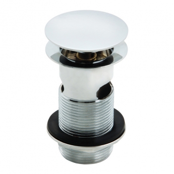 Signature Glide Chrome Mono Basin Mixer Tap (inc Waste) | Product Image