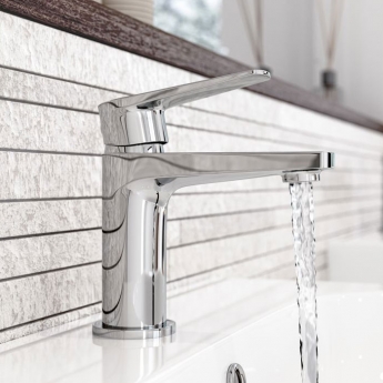 Signature Spectacle Basin Mixer Tap Single Handle with Waste - Chrome