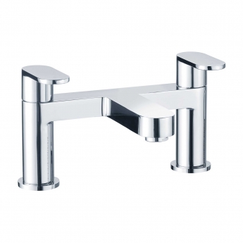 Signature Spirit Bath Filler Tap Pillar Mounted - Chrome
