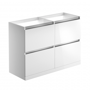 Signature Stockholm 1200mm 4-Drawer Floor Standing Countertop Vanity Unit