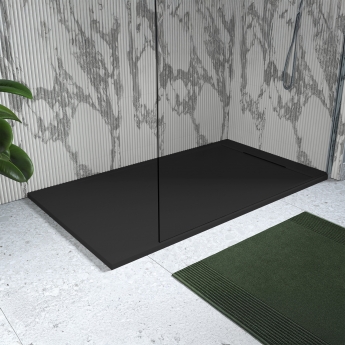 Signature Terrain 30mm Linear Slate Effect Rectangular Shower Tray