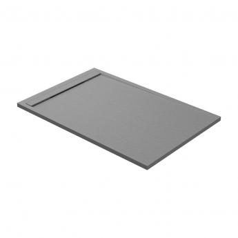 Signature Terrain 30mm Linear Slate Effect Rectangular Shower Tray