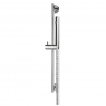 Vema Tiber Shower Slide Rail Kit with Pencil Handset - Stainless Steel