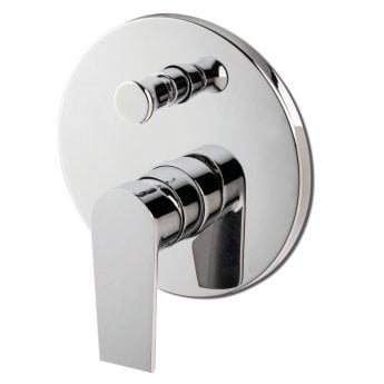 Signature Timea Built In Concealed 2 Outlet Shower Valve with Diverter Single Handle - Chrome