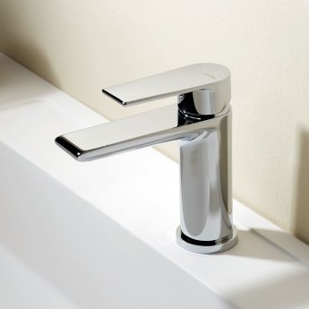 Vema Timea Basin Mixer Tap Single Handle - Chrome
