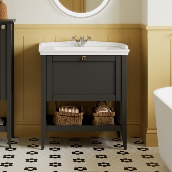 Signature Tribute 650mm 1-Drawer Floor Standing Vanity Unit