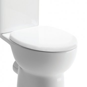 Signature Zeus Soft Close Toilet Seat - White | Product Image
