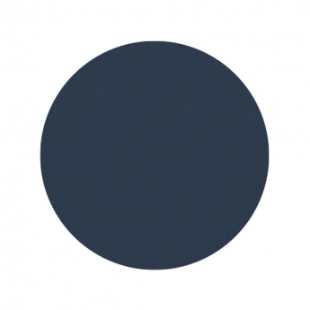 Signature Olmec Round Countertop Basin with Unslotted Waste 360mm Wide 0 Tap Hole - Matt Deep Blue