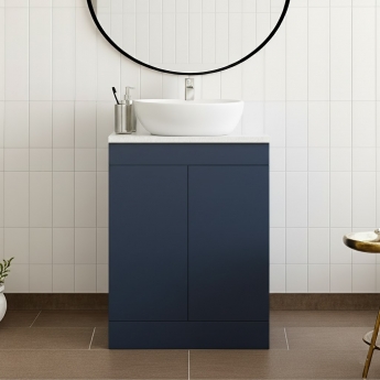 Signature Umea 590mm 2-Door Floor Standing Countertop Vanity Unit