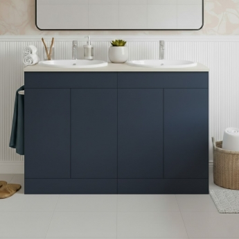 Signature Umea 1200mm 4-Door Floor Standing Countertop Vanity Unit