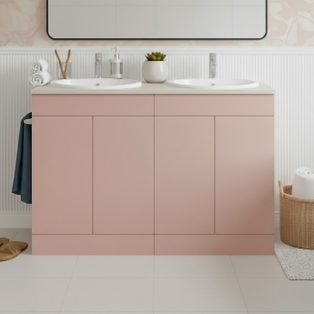 Signature Umea 1200mm 4-Door Floor Standing Countertop Vanity Unit