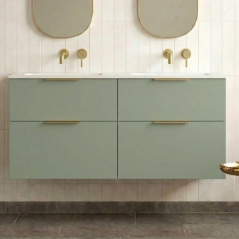 Signature Umea 1200mm 4-Drawer Wall Hung Vanity Unit with Basin | Product Image