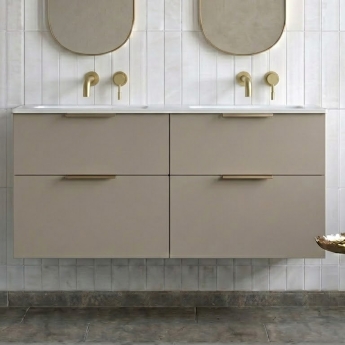 Signature Umea 1200mm 4-Drawer Wall Hung Vanity Unit with Basin | Product Image