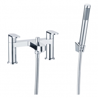 Signature Spirit Bath Shower Mixer Tap with Shower Kit and Bracket - Chrome