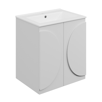 Signature Venice 600mm 2-Door Floor Standing Vanity Unit | Product Image