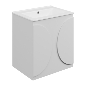 Signature Venice 600mm 2-Door Floor Standing Vanity Unit | Product Image