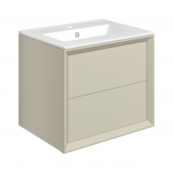Signature Verge 615mm 2-Drawer Wall Hung Vanity Unit