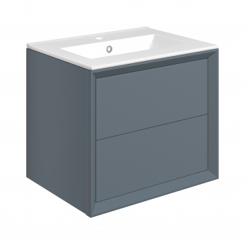 Signature Verge 615mm 2-Drawer Wall Hung Vanity Unit