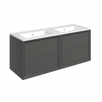 Signature Verge 1200mm 4-Drawer Wall Hung Vanity Unit with Basin