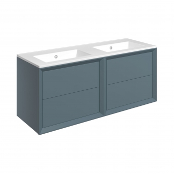 Signature Verge 1200mm 4-Drawer Wall Hung Vanity Unit with Basin