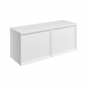 Signature Verge 1200mm 4-Drawer Wall Hung Vanity Unit with Countertop | Product Image