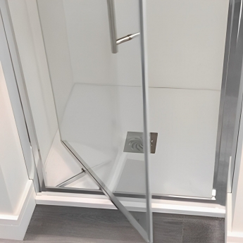 Signature Verve In-Fold Shower Door 900mm Wide - 6mm Glass