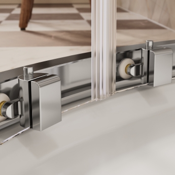 Signature Verve 2-Door Quadrant Shower Enclosure - 6mm Glass | Product Image