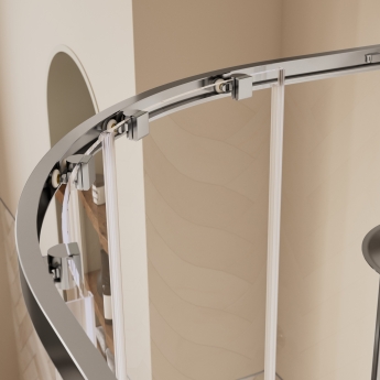 Signature Verve 2-Door Quadrant Shower Enclosure - 6mm Glass | Product Image
