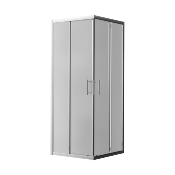 Signature Verve Easy-Fit Corner Entry Sliding Shower Enclosure with Tray - 6mm Glass | Product Image