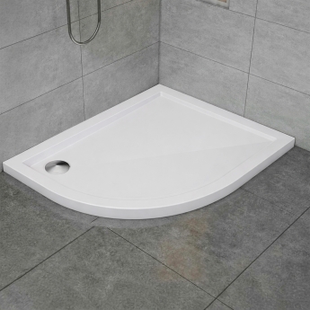 Signature Verve 6mm Offset Quadrant Shower Enclosure (inc Tray) | Product Image