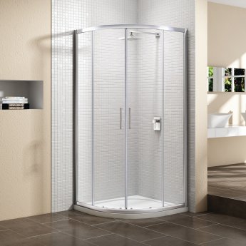 Merlyn Vivid Sublime 2-Door Quadrant Shower Enclosure - 8mm Glass