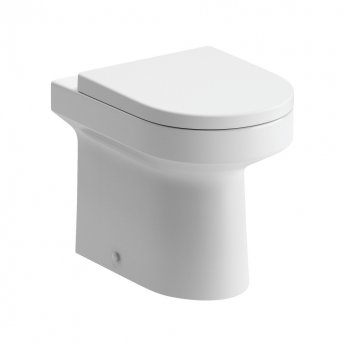 Signature Skyline Trim Back to Wall Toilet with WC Unit and Cistern - Soft Close Seat
