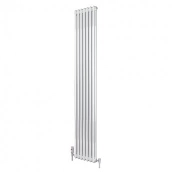 Stelrad Softline Vertical 2-Column Radiator 2000mm H x 444mm W - White
