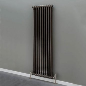 S4H Cornel 2 Column Vertical Radiator 1500mm H x 474mm W - 10 Sections - Lacquer