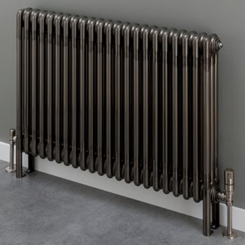 S4H Cornel 4 Column Horizontal Radiator 600mm H x 609mm W - 13 Sections - Lacquer