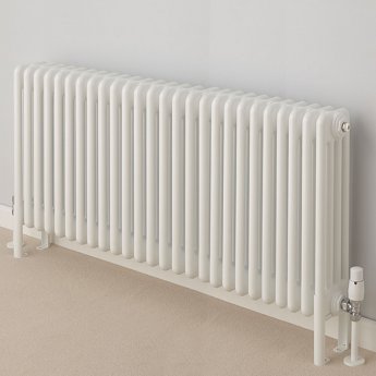 EcoRad Legacy Horizontal 4 Column Radiator 500mm H x 1194mm W - RAL