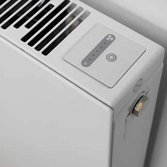 S4H Faraday Eco Type 22 Right Flow-In Flat Panel Radiator - White