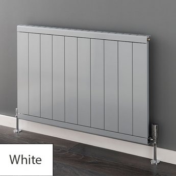 S4H Huxley Designer Horizontal Radiator 648mm H x 1000mm W - White